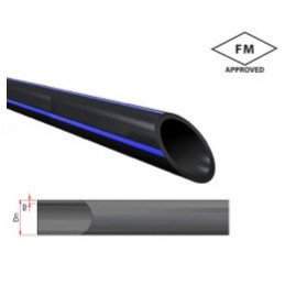 TUBO NADIR PE100 BARRA 6m...